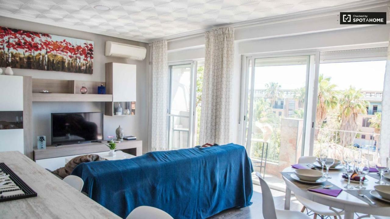 Apartmentsuitespain Atic Panoramic Beach Валенсия Екстериор снимка