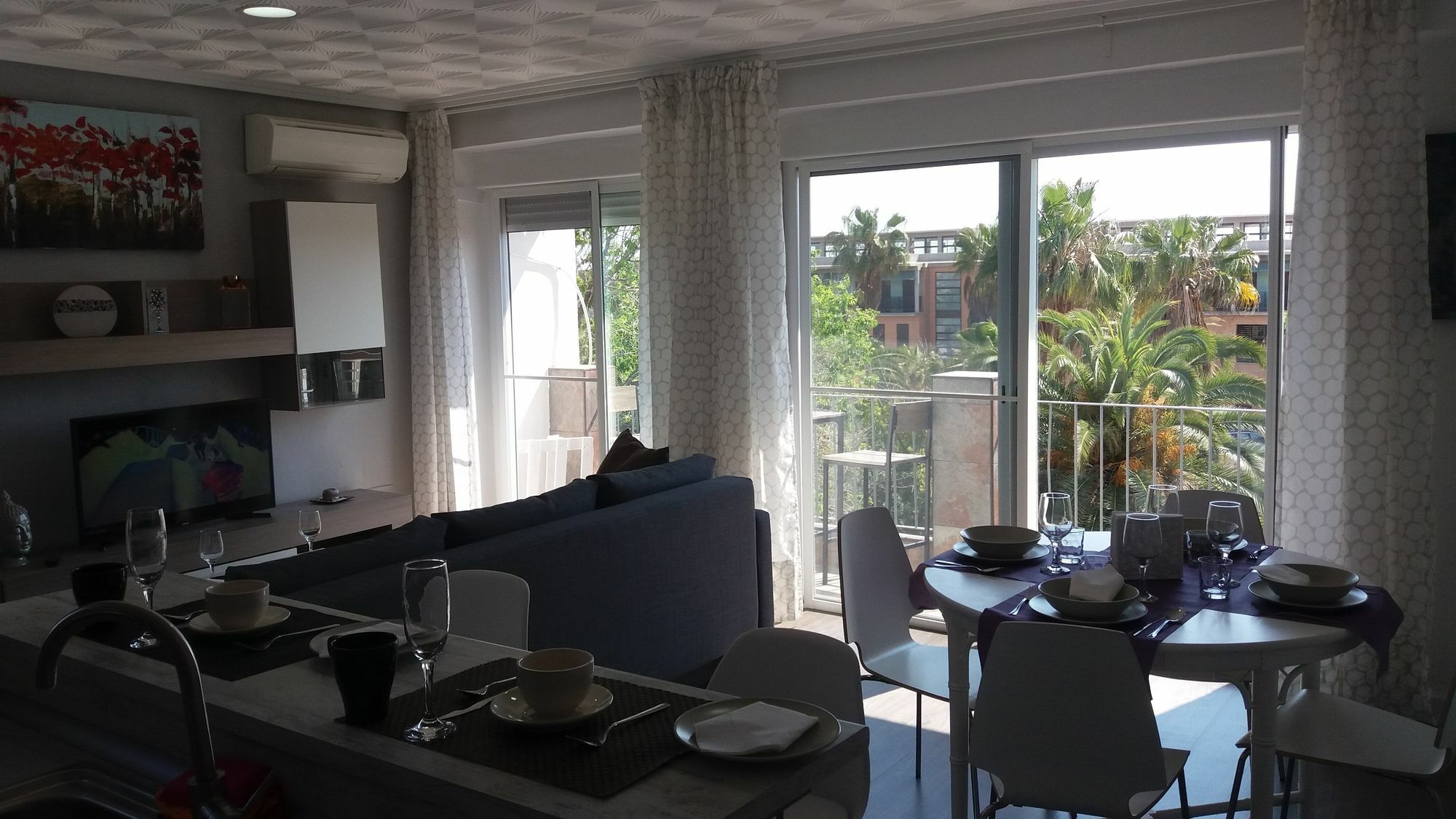 Apartmentsuitespain Atic Panoramic Beach Валенсия Екстериор снимка